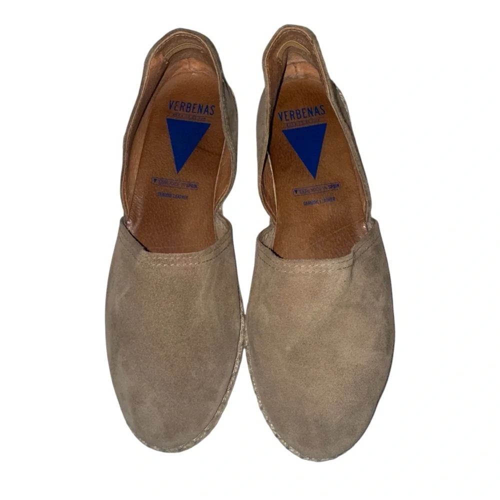 - Verbenas Taupe Women’s Espadrilles ‘Carmen’ Made in Spain Size 42 (US 10) EUC